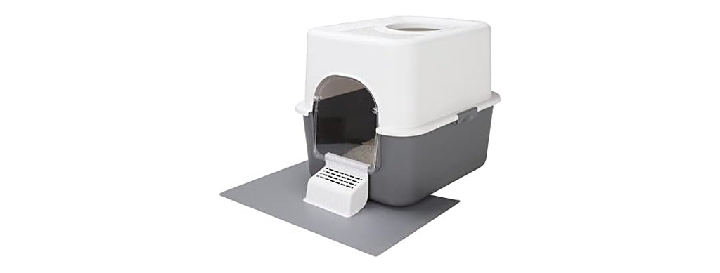 RIZZARI Large Cat Litter Box,Portable Cat Litter Box