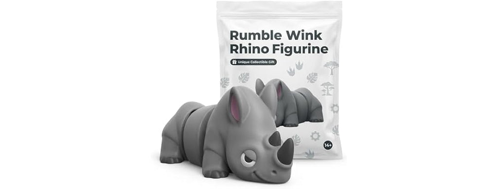 Generic Rumble Wink Rhino Collectible Figurine -