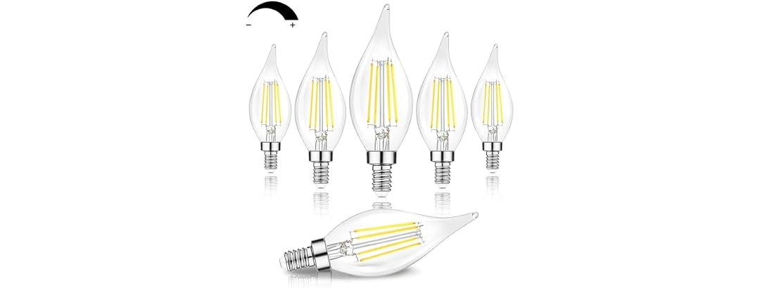 TOBUS Dimmable E12 Candelabra LED Bulbs