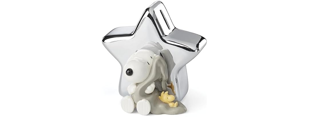 Reed And Barton Home Decor, Little Snoopy Coin Bank