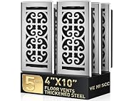 VE NI SCC Satin Nickel Floor Vent Covers
