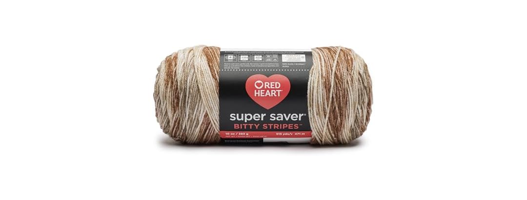 Super Saver Bitty Stripes Yarn
