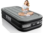 Air Mattress Twin With Built-In Pump