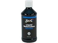 Sax Watercolor Liquid Paint Black 8oz