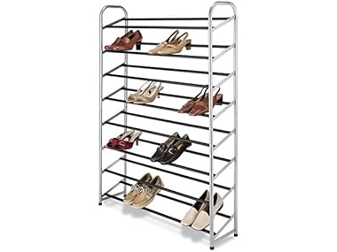 Whitmor 8 Tier Shoe Tower - 40 Pair