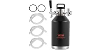 VEVOR Beer Growler Tap System, 128Oz 4L
