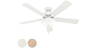 Hunter Fan 52" Fresh White Indoor Fan