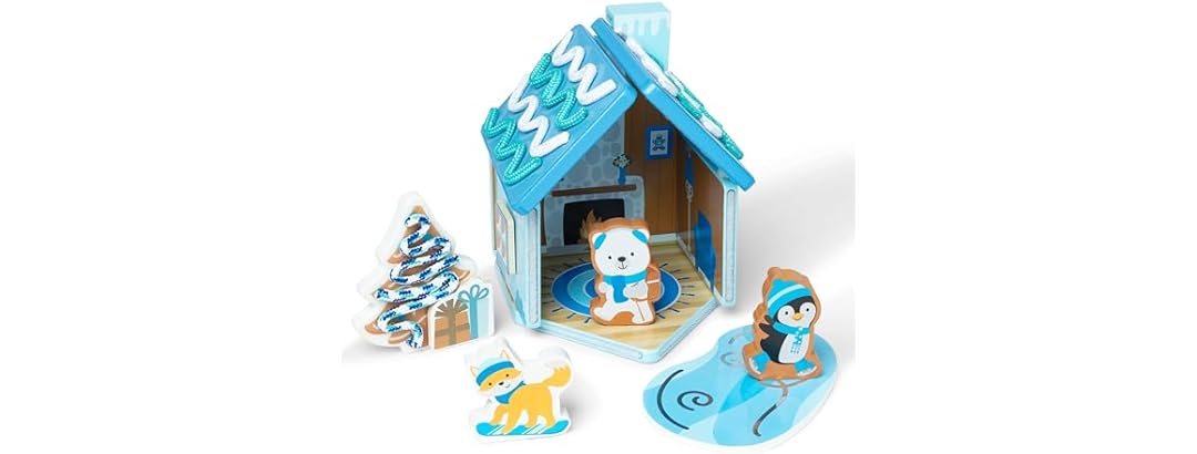 Melissa & Doug Gingerbread House Play Set
