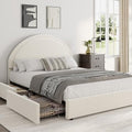 Garvee Full Size Bed Frame with Storage