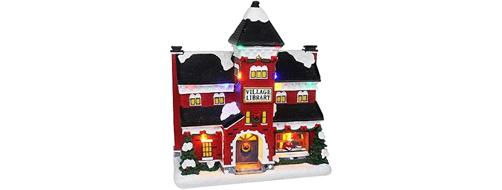 Top Treasures Christmas Village Library