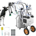 Electric Cow Milking Machine, 6.6 Gal / 25 L 304