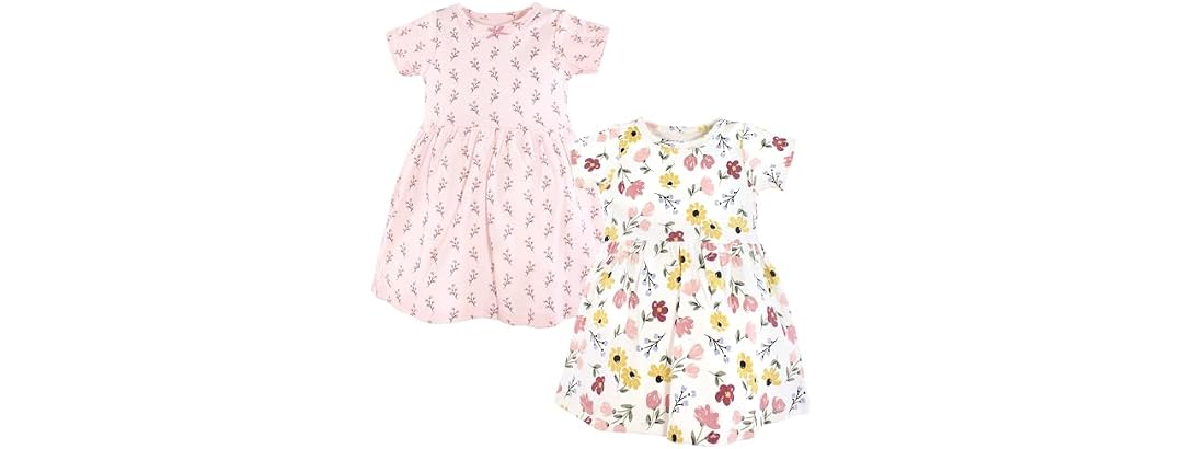 Hudson Baby Girls Baby Cotton Dresses