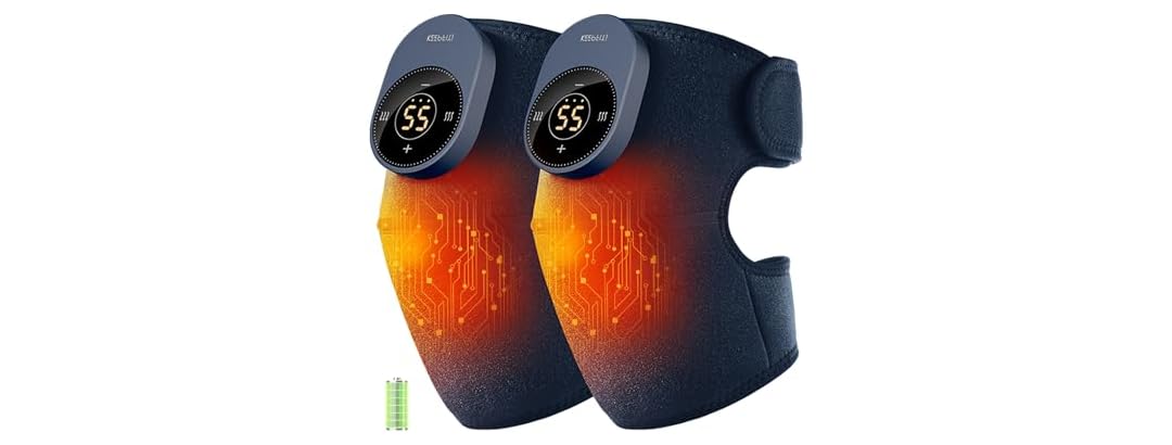 IKEEPFIT NS615061 heated knee massager