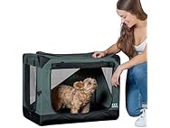 Pet Gear Insta-Fold Soft Crate for Dogs, 26", Dark Cypress