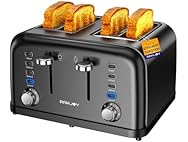 4 Slice Toaster w/ 7 Shade Settings