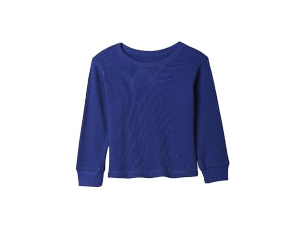 GAP Boys Long Sleeve Thermal Crewneck
