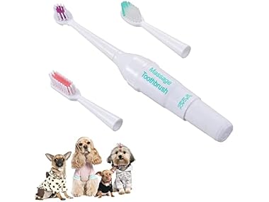 Mipcase Puppy Toothbrush 3pc Toothbrush Autom