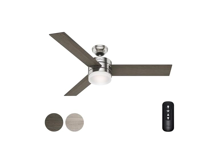 Hunter 54 Inch Contemporary Ceiling Fan