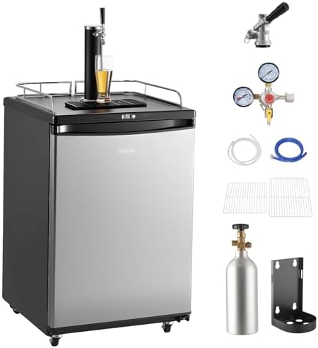VEVOR Beer Kegerator, Single Tap Draft