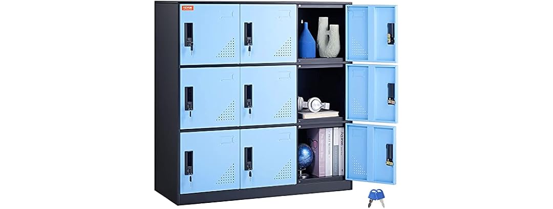 VEVOR Metal Locker for Employees, 9