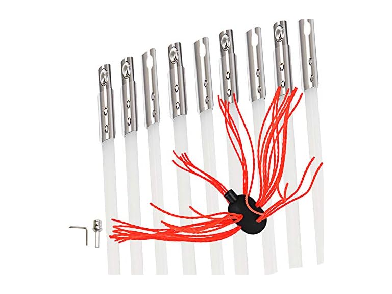 Chimney Sweep Kit 30FT Length, Chimney Brush Kit