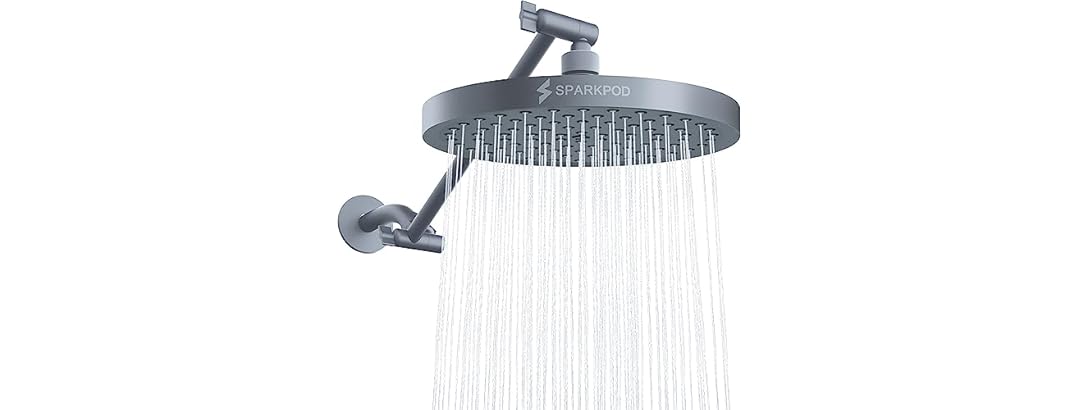 8" Round High Pressure Rain Shower Head
