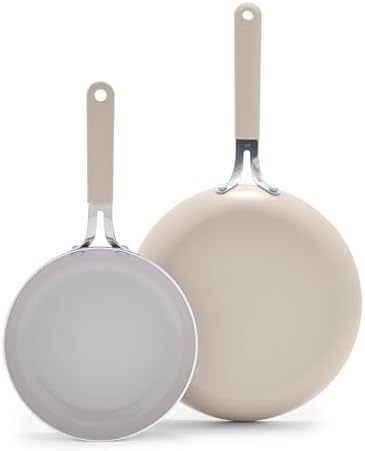 GreenLife 8” & 10” 2 Piece Nonstick Ceramic Frying Pan Set