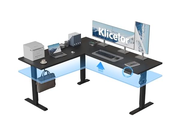 L Shaped Standing Desk 63 X 55 Inch