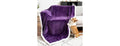 BoxZone Waterproof Dog Blanket- Purple White Large