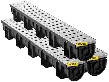 Trench Drain System, Channel Drain with Metal
