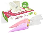 Disposable Piping Bags 16" 120-Pack