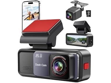 Lgueati Rear and Front Dash Cam