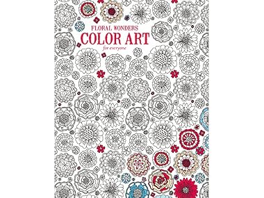 LolliZ Floral Wonders Coloring Book