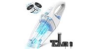 FUOAYOC Handheld Vacuum Cordless (White)