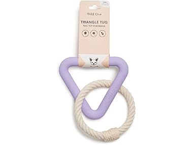 Wild One Triangle Tug Dog Toy for Small Breed