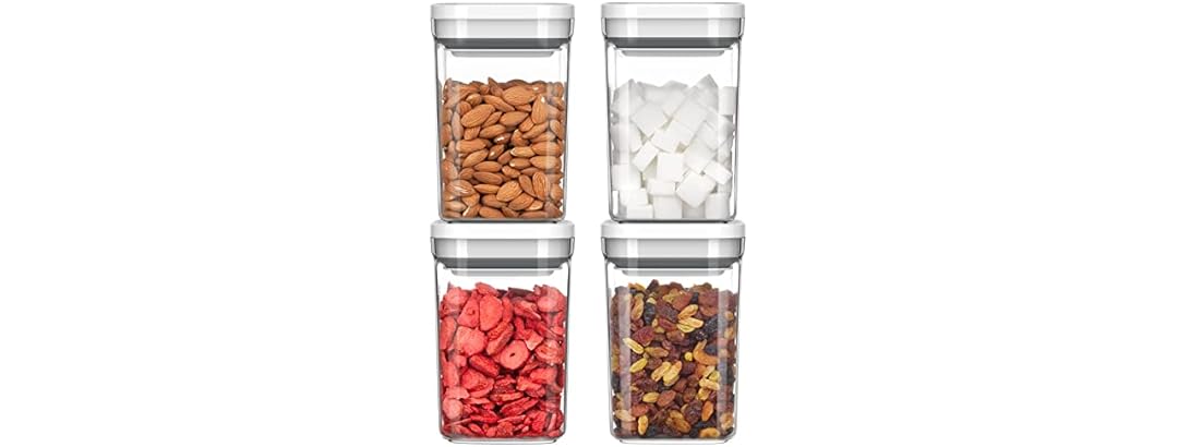MR.SIGA Airtight Food Containers 4-Pack